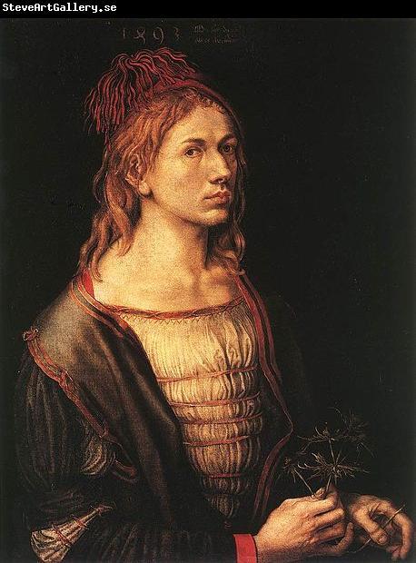 Albrecht Durer self-portrait at 22
